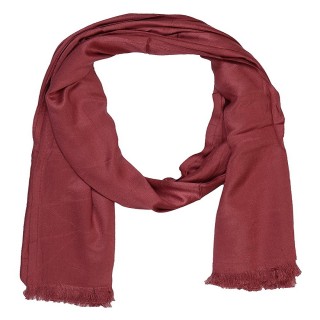 SatinSaturn Plain Stole-Maroon Color 